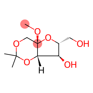 α-D-Fructofuranoside, methyl 1,3-O-(1-methylethylidene)-