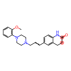 2(1H)-Quinolinone, 3,4-dihydro-6-(3-(4-(2-methoxyphenyl)-1-piperazinyl )-1-propenyl)-