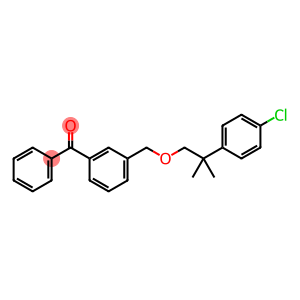 (3-((2-(4-Chlorophenyl)-2-methylpropoxy)methyl)phenyl)phenylmethanone