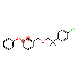 3-Phenoxybenzyl [2-methyl-2-(p-chlorophenyl)]propyl ether