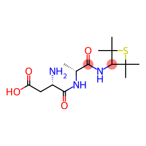(S)-3-amino-4-(((R)-1-amino-1-oxopropan-2-yl)(2,2,4,4-tetramethylthietan-3-yl)amino)-4-oxobutanoic acid