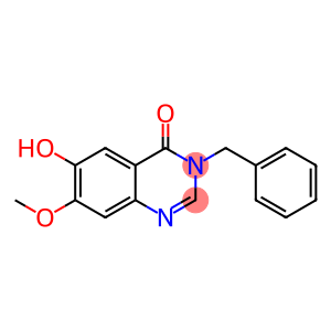 4(3H)-Quinazolinone, 6-hydroxy-7-methoxy-3-(phenylmethyl)-