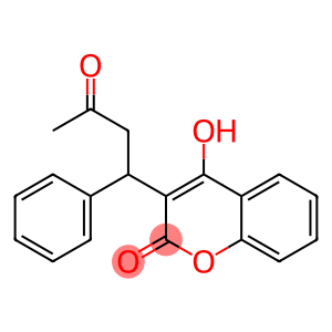 4-hydroxy-3-(3-oxo-1-phenylbutyl)coumarin