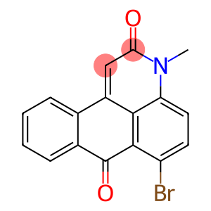 6-溴-3-甲基-3H-二苯并[F,IJ]异喹啉-2,7-二酮