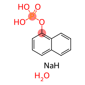 1-Naphthyl phosphate, monosodium salt monohydrate