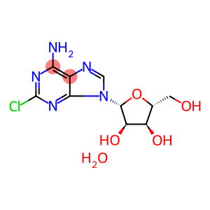 2-氯腺苷半水合物
