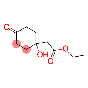 1-Hydroxy-4-oxocyclohexaneacetic acid ethyl ester