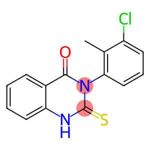 3-(3-Chloro-2-Methylphenyl)-2-Sulfanyl-3,4-Dihydroquinazolin-4-One