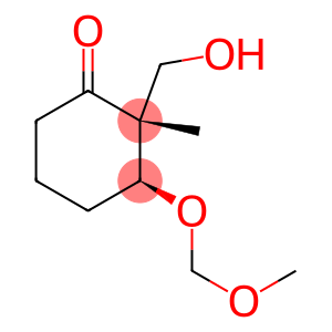 Cyclohexanone, 2-(hydroxymethyl)-3-(methoxymethoxy)-2-methyl-, (2R,3S)- (9CI)
