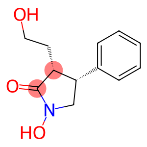 2-Pyrrolidinone, 1-hydroxy-3-(2-hydroxyethyl)-4-phenyl-, (3R,4R)-rel- (9CI)