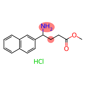 4-amino-4-(2-naphthalenyl)butanoic acid methyl ester hydrochloride