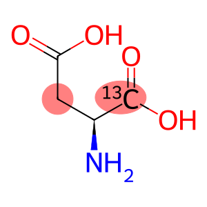 L-天冬氨酸 (1-13C)