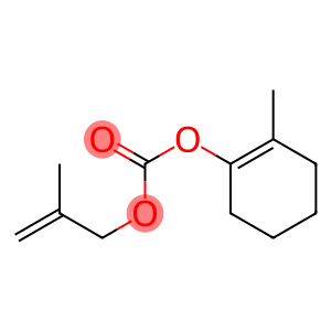 Carbonic acid, 2-methyl-1-cyclohexen-1-yl 2-methyl-2-propenyl ester (9CI)