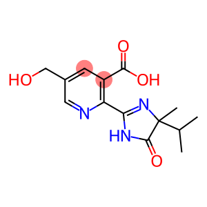 5-(hydroxymethyl)-2-(4-methyl-5-oxo-4-propan-2-yl-1H-imidazol-2-yl)pyridine-3-carboxylic acid