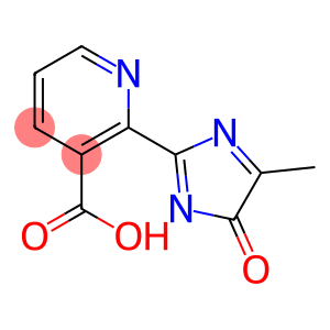 3-Pyridinecarboxylicacid,2-(5-methyl-4-oxo-4H-imidazol-2-yl)-(9CI)