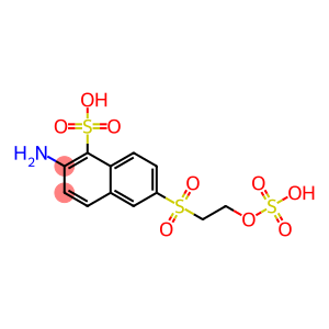 6-Hydroxyethyl sulfonyl sulfate-2-naphthalamine-1-sulfonic acid