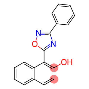 2-Naphthalenol, 1-(3-phenyl-1,2,4-oxadiazol-5-yl)-