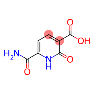 3-Pyridinecarboxylic acid, 6-(aminocarbonyl)-1,2-dihydro-2-oxo-