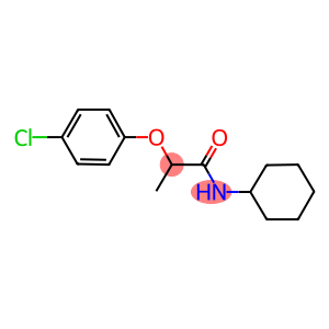2-(4-chlorophenoxy)-N-cyclohexylpropanamide
