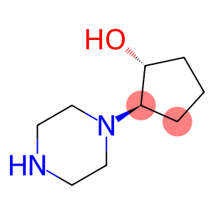 Cyclopentanol, 2-(1-piperazinyl)-, (1R,2R)-