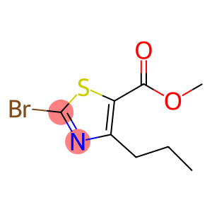 5-Thiazolecarboxylicacid,2-bromo-4-propyl-,methylester(9CI)