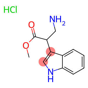 1H-Indole-3-acetic acid, a-(aminomethyl)-, methyl ester, monohydrochloride