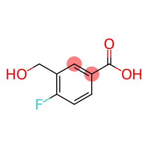 Benzoic acid, 4-fluoro-3-(hydroxymethyl)-