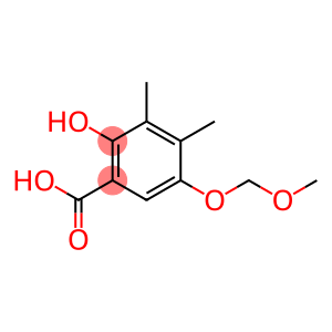 Benzoic acid, 2-hydroxy-5-(methoxymethoxy)-3,4-dimethyl- (9CI)