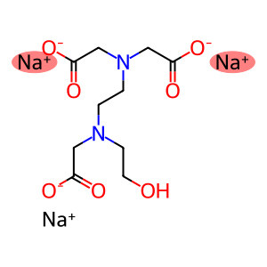 trisodium 2-[carboxylatomethyl-[2-(carboxylatomethyl-(2-hydroxyethyl)amino)ethyl]amino]acetate