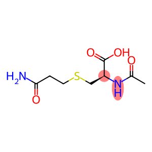 N-乙酰基-S-(2-氨基甲酰乙基)-L-半胱氨酸