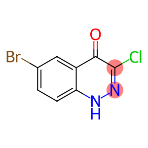 4(1H)-Cinnolinone,  6-bromo-3-chloro-