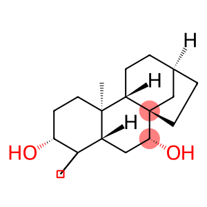 17-Norkaurane-3,7-diol, (3α,7α)- (9CI)