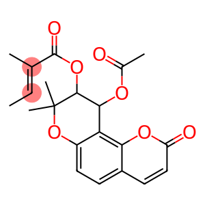 3'-angeloyloxy-4'-acetoxy-3',4'-dihydroseselin