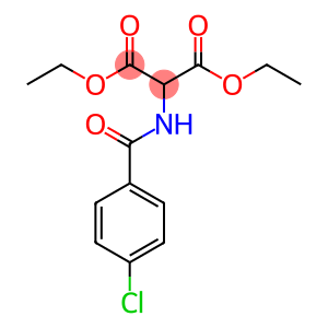 diethyl (((4-chlorophenyl)carbonyl)amino)propanedioate