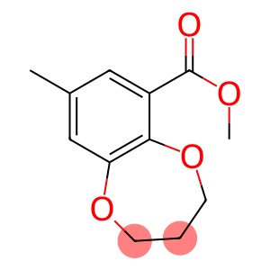 2H-1,5-Benzodioxepin-6-carboxylicacid,3,4-dihydro-8-methyl-,methylester(9CI)