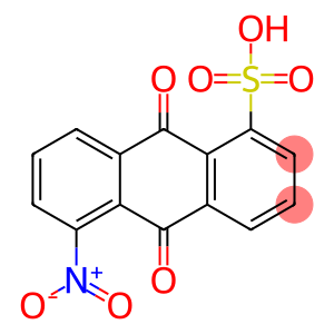 9,10-dihydro-5-nitro-9,10-dioxo-1-anthracenesulfonicaci