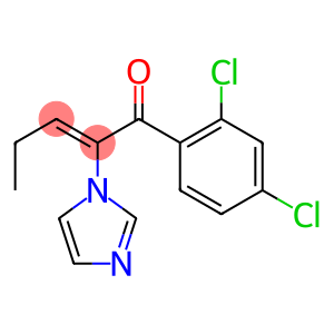 2-Penten-1-one,  1-(2,4-dichlorophenyl)-2-(1H-imidazol-1-yl)-