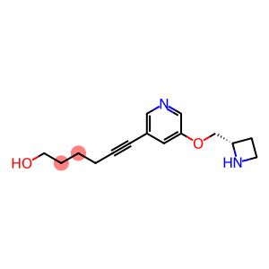 6-[5-[[(2S)-azetidin-2-yl]methoxy]pyridin-3-yl]hex-5-yn-1-ol