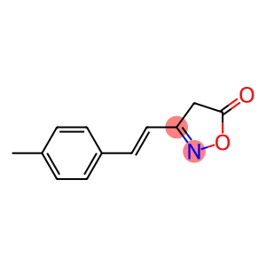 5(4H)-Isoxazolone,3-[(1E)-2-(4-methylphenyl)ethenyl]-(9CI)