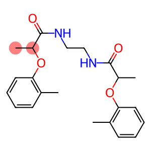 2-(2-methylphenoxy)-N-(2-{[2-(2-methylphenoxy)propanoyl]amino}ethyl)propanamide