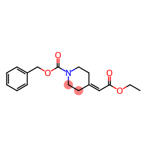 4-(2-乙氧基-2-氧代亚乙基)哌啶-1-羧酸苄酯