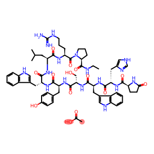 6-D-Tryptophan-9-(N-ethyl-L-prolinaMide)-1-9-luteinizing HorMone-releasing Factor (Swine) Monoacetate