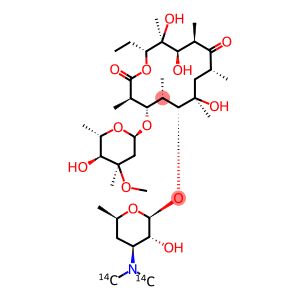 ERYTHROMYCIN, [N-METHYL-14C]