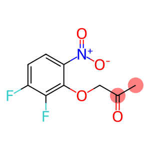 5,6-difluoro-3-nitro-4-(2-oxopropyl)-1-cyclohexa-2,4-dienone
