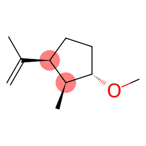 Cyclopentane, 1-methoxy-2-methyl-3-(1-methylethenyl)-, (1R,2R,3R)-rel- (9CI)