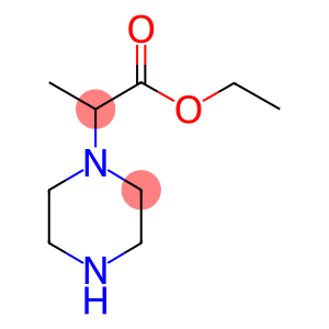 2-(1-piperazinyl)propanoic acid ethyl ester