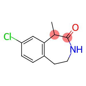 7-chloro-5-methyl-1,2,3,5-tetrahydro-3-benzazepin-4-one
