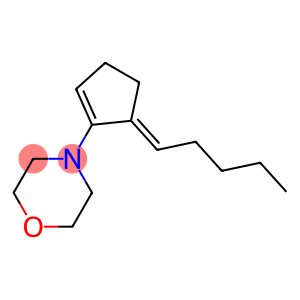4-(5-Pentylidene-1-cyclopentenyl)morpholine
