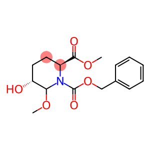 METHYL (2S,5R)-1-CBZ-5-HYDROXY-6-METHOXYPIPECOLINATE