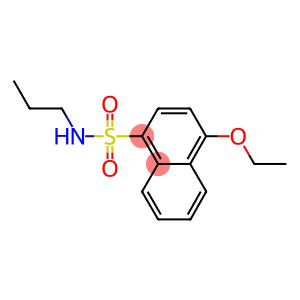 4-ethoxy-N-propyl-1-naphthalenesulfonamide